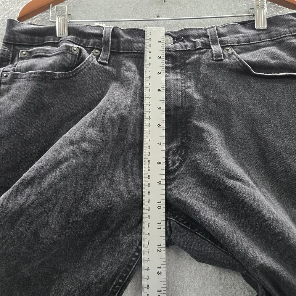 Levi's 541 Men Jeans 36X32 Black Denim Athletic‎ Tapered 30